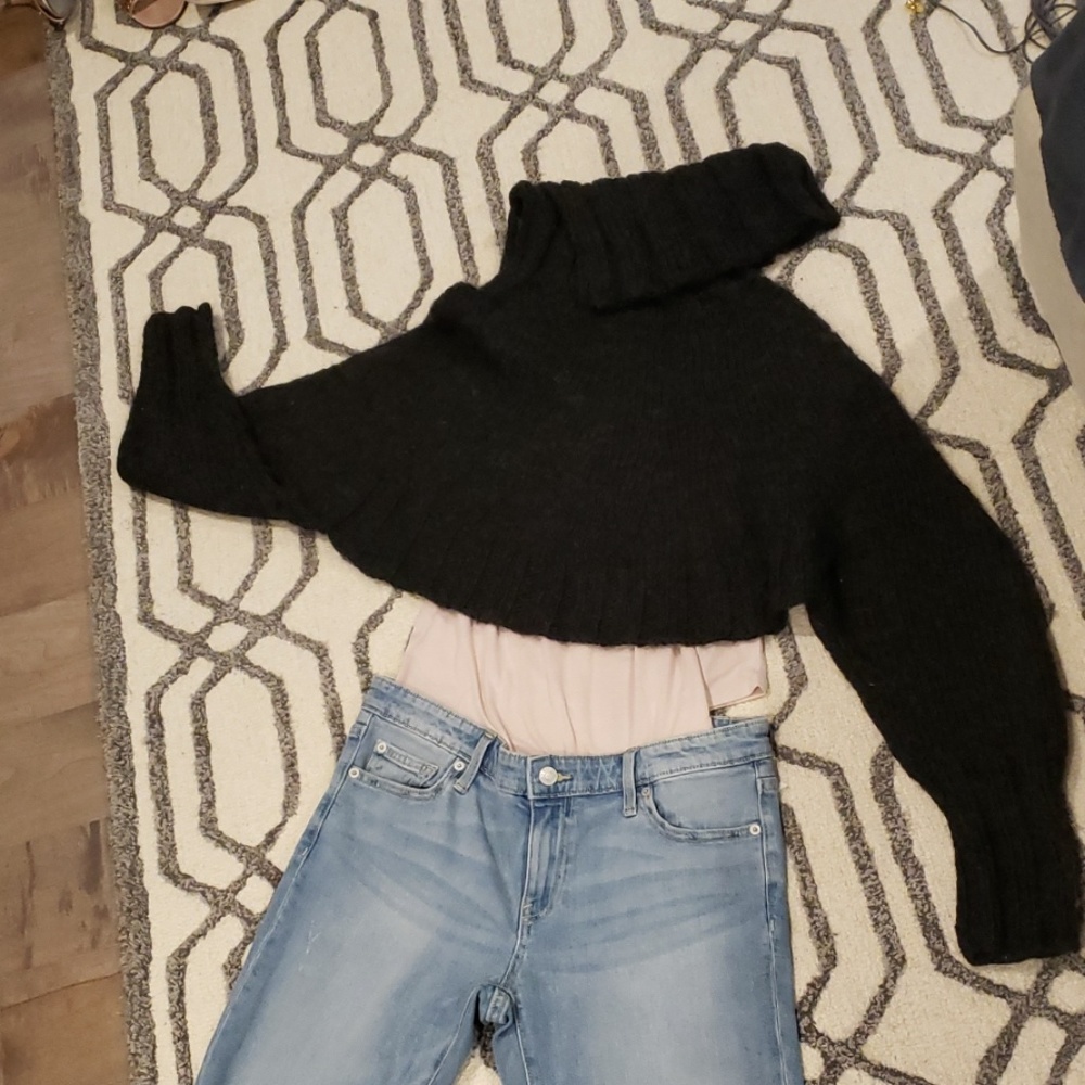 Hand made Italian wool sweater.